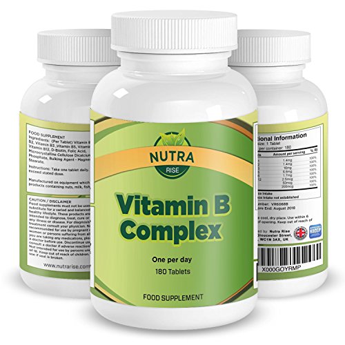 Compuesto De Vitamina B, Suplemento De Alta Potencia, Contiene Todas ...